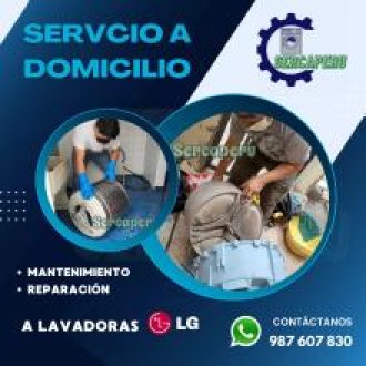 987607830 REPARACION LAVADORAS LG SURCO